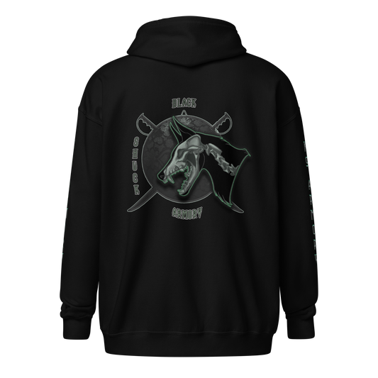 Official Black Shuck Armory Zip Up Hoodie