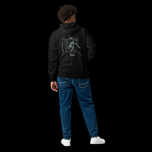 Black Shuck K9 Zip Hoodie